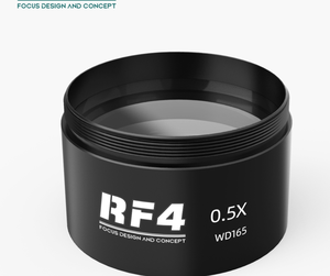 Lente de microscopio RF4 WD165 0.5X, lente de objetos auxiliares de microscopio <span class=keywords><strong>Trinocular</strong></span> para cámara Barlow con Zoom ESTÉREO - Product Image 2