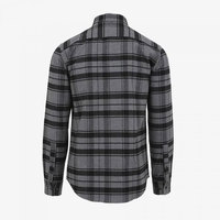Benutzer definierte neue Mode dickere Baumwolle Polyester Langarm Button-up Tasche Insert Scoop Bottom Men Flanell Shirt