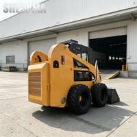 Minipala Gommata SHESPMA con Capacità Operativa Nominale di 750 kg, Ideale per Progetti di Paesaggistica, Stradali e Agricoli