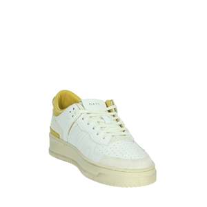 D.A.T.E. Sneakers Donna W401-TO-BC-HY Bianche e Gialle 37 Scarpe di Tela alla Moda - Product Image 5