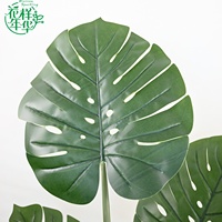 Planta Artificial de Monstera de 150 cm de Altura, Follaje Verde Realista para Decoración de Interiores, Exteriores y Espacios Comerciales