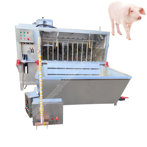 Máquina de depilación de cerdos para mataderos <span class=keywords><strong>con</strong></span> tanque de escaldado, máquina de escaldado y depilación de ovejas y cerdos enteros - Product Image 2