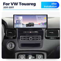 MEKEDE-Autoradio avec écran de 12.3 pouces pour Volkswagen Touareg 7870-256, lecteur multimédia Android, 2011 go, 12 + 2017 go
