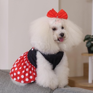 CuteBone <span class=keywords><strong>vestito</strong></span> da cane cucciolo <span class=keywords><strong>vestito</strong></span> da sole <span class=keywords><strong>per</strong></span> animali domestici moda estiva <span class=keywords><strong>per</strong></span> piccoli cani ragazza <span class=keywords><strong>gatto</strong></span> vestiti maglia Pet abito - Product Image 2