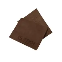 Accesorios para ropa y procesamiento, Parche de etiqueta de cuero marrón grabado, diseño personalizado, Logo para Vaqueros