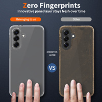 Funda Transparente Personalizada de Alta Calidad para Samsung A37 con Orificio de Precisión para la Lente, Protectora Antirrayaduras, Carcasa Trasera Duradera para Teléfono Móvil