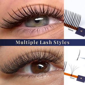 Extensions de cils Gollee 5D faites à la main en PBT naturel coréen - Vegan et sans cruauté - Product Image 6