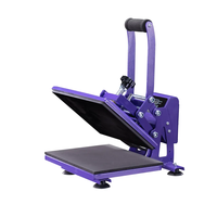 Harga pabrik Colorking mesin transfer panas Mini Portabel A4 kaus mesin press panas Cetak