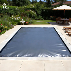 Water Crown Reinforced <b>Vinyl</b> PVC Pool Cover Heat Preservation Pool Accessories for Hotel - Product Image 2