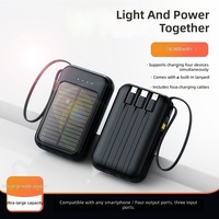 Batterie Externe Solaire en Gros d'Usine 20 000 mAh Mini Nouveau Modèle Chargeur Portable Personnalisable Impression Cadeau Modèle 787 Chine