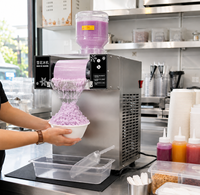 Machine à glace électrique de qualité supérieure pour flocons de neige, machine à Bingsu pour les confiseries et les entreprises de restauration 220F