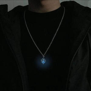 जीवन के पेड़ चमकदार लटकन बधाई पेड़ खोखले चमकदार पत्थर लटकन फैशन रचनात्मक गहने वर्ग चमकदार डार्क हार - Product Image 5