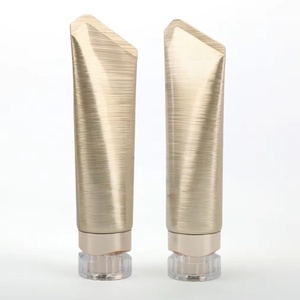 50ml 100ml Empty Aluminum <b>Plastic</b> High Glossy Material Squeeze Soft <b>Tube</b> Cosmetic Packaging 7Shape End For Skin Care Facial - Product Image 1