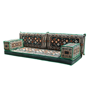 Ensemble de coussins de sol Majlis arabes modernes meubles de salon rembourrés modulaires <span class=keywords><strong>canapé</strong></span> convertible - Product Image 1