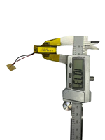 Batterie très vendue avec certification CE ROHS 501130 3.7V 150mAh, batterie au lithium polymère rechargeable 3.7V