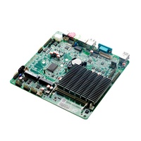 Placa Base Industrial Mini ITX Ultrafina Sin Ventilador Intel Quad Core con Gráficos Integrados, Canal Único, 8 Puertos USB, Nueva