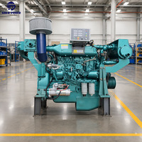 Prix Compétitif Moteur 135KW 4 Temps Refroidi par Eau Démarrage Électrique Multi-Cylindres Euro 2 Émissions 6.85L pour Agriculture, Bateaux et Applications Marines