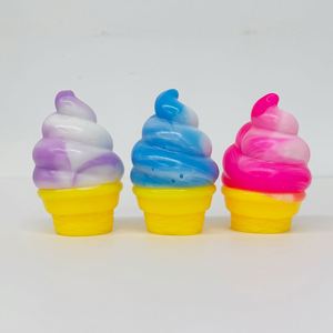 Juguete Sensorial Antiestrés de TPR Suave con Forma de Helado en Espiral Colorido, Venta al por Mayor para Recuerdos de Fiesta Infantiles - Product Image 6