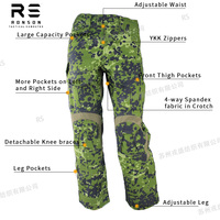 Pantalon tactique personnalisé Ronsontex Gen 3 M84 DENMARK FLECTARN camouflage woodland durable pour équipement tactique G3