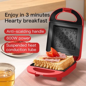 Kitchen Detachable Sandwich Breakfast <b>Machine</b> Multi-functional Toaster Non-stick Pan Double-sided Heating Fried Egg Grilled Meat - Product Image 2