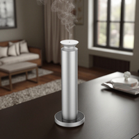 Diffuseur de parfum sans eau Dermey, diffuseur de parfum en forme de tour, en alliage d'aluminium, électrique USB, commande par application, 100 ml, pour la maison et l'hôtel
