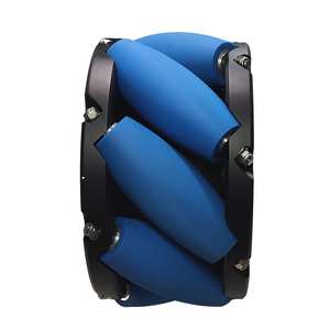 Preços acessíveis 11 Polegadas 375 milímetros Material Importado Mecanum Roda Capacidade de Carga Pesada <span class=keywords><strong>Omni</strong></span> Roda para agv Veículo Autônomo - Product Image 4