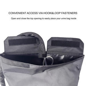 Túi đựng ống dẫn tiểu y tế OEM, có dây đeo điều chỉnh, dùng cho túi dẫn tiểu, sử dụng được khi đi du lịch, phía trước và phía sau. - Product Image 4