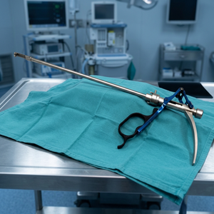Ensemble de perforateurs de calculs urinaires manuels de type Mauermayer, instrument endoscopique en acier inoxydable pour lithotritie - Product Image 3