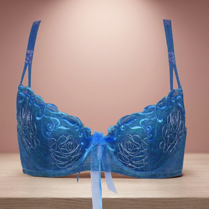 Soutiens-gorge pour adultes, pour tenues de soirée, écologiques, respirants, unis, grandes tailles, sexy, en dentelle, sans armatures, à couvrance totale, avec bretelles, anti-bactériens - Product Image 3