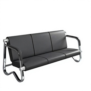 Silla Metálica de Diseño Moderno y Sencillo para Hospital, Aeropuerto, Sala de Espera, Clínica, Banco, Salón de Belleza, Hotel, Barbería, Precio al por Mayor - Product Image 1