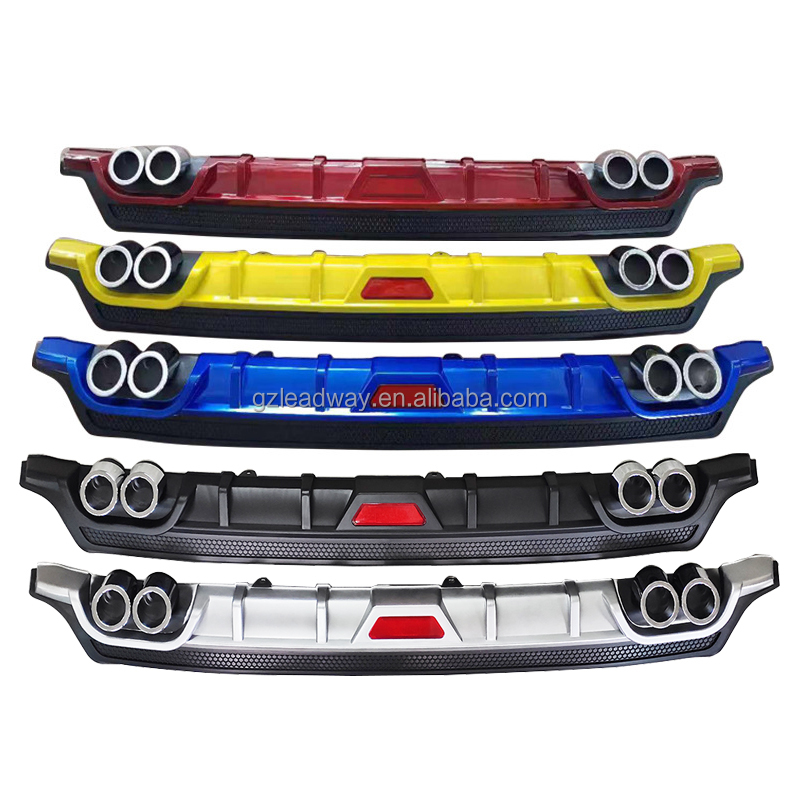 Barre à Lèvre Pare-Chocs Voiture 10cm Ou 15cm - Support Renfort Diffuseur Universel Aluminium