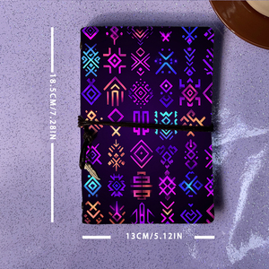 Nhỏ gọn A6 handmade máy tính xách tay hữu ích cho các trường đại học sinh viên Luật Lý tưởng cho moot Tòa Án chuẩn bị và trường hợp tóm tắt với neon-theo kiểu - Product Image 4