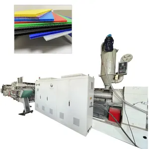 Golden Supplier PP PC Plastic Hollow Sheet Production Line Polycarbonate Hollow Board Making Machine