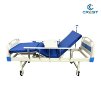 Lit médicalisé ABS personnalisé multifonctionnel manuel/électrique pour personnes âgées - Capacité 280 kg, garantie 3 ans, direct usine