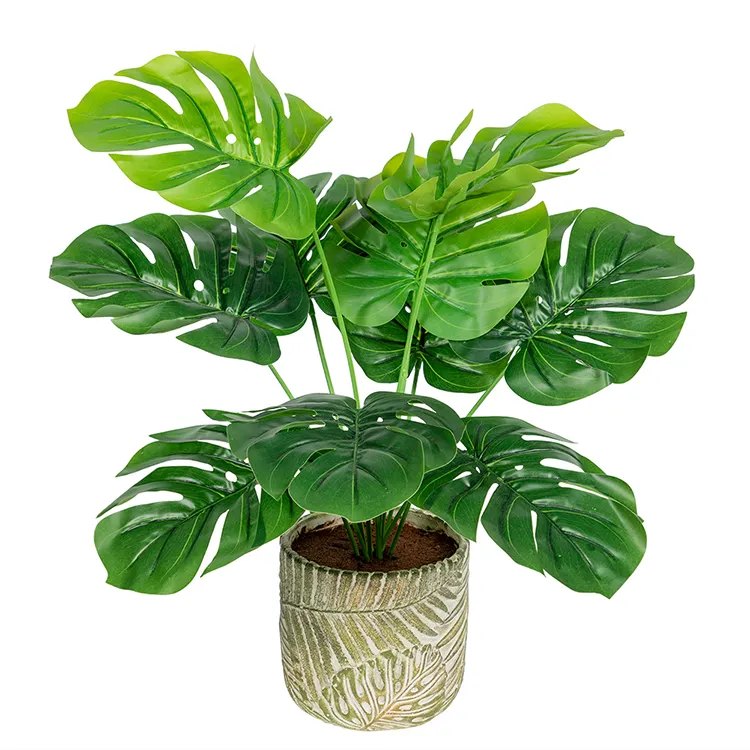 Plante Nordic Style Simulatie Eenvoudige Schildpadbladplant Muurmaterialen Indoor Kunstmatige Planten Huisdecor Plantaire Guirlande