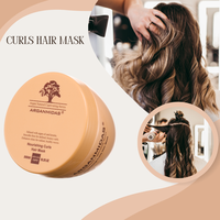Traitement capillaire au collagène réparateur de marque privée à l'arganmidas masque capillaire protéiné pour salon de coiffure