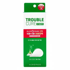 Acropass Lot de 16 + 2 feuilles jumbo de haute qualité Patches pour boutons de bonne qualité pour une guérison efficace - Product Image 2