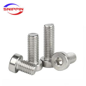 <span class=keywords><strong>Tornillo</strong></span> de cabeza delgada hexagonal de acero inoxidable 304 4 #-40 1/4-20 tamaños métricos Perno de cabeza baja de, cabeza de copa delgada compatible con <span class=keywords><strong>Allen</strong></span> - Product Image 4