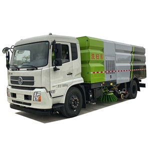 Camions balayeuses à moteur et aspirateur 6x4 de qualité supérieure avec arroseur d'eau - Neufs et d'<span class=keywords><strong>occasion</strong></span> en provenance de Chine - Product Image 2