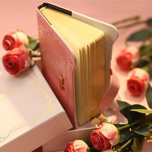 Journal en cuir personnalisé avec serrure pour filles, enfants, adolescents, carnet en cuir PU A5 avec serrure à code pour l'école, le bureau, cadeau - Product Image 5