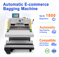 Máquina Automática de Alta Velocidad para Embolsar Paquetes de Mensajería Preabiertos, Sistema de Embolsado para Logística de Comercio Electrónico