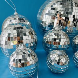 20 25 30 40 50 cm Neujahr Weihnachten Discokugel Bühnenbeleuchtung Disco-Spiegelkugel Bühne <span class=keywords><strong>Party</strong></span> Festival Feier auf Bestellung gefertigt - Product Image 5