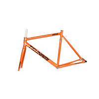 Cadre de vélo de piste en aluminium 700c Cadre d'engrenage fixe 700c coloré avec matériau en alliage de titane