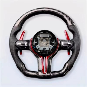 <span class=keywords><strong>Volante</strong></span> Deportivo de Lujo con 3 Radios de 40 mm, de Fibra de Carbono y Cuero, Estilo M Sport, para F10-F36 E70-E90 M3/M5 E/F, Venta al Por Mayor de Fábrica - Product Image 2