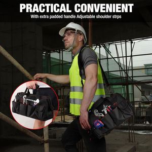 Échantillon gratuit : Sac à outils multifonctionnel professionnel portable pour serrurier, plombier, jardinage - Product Image 5