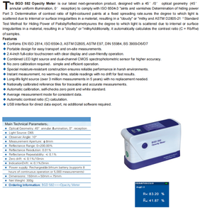 Opacimètre BGD582, réflectomètre intelligent avec une géométrie optique 45/0 pour respecter la norme ISO 6504-3 - Product Image 2