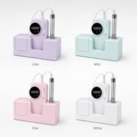 Lime à ongles électrique sans fil OEM, rechargeable, silencieuse, avec fonction de stérilisation, pour manucure acrylique et gel