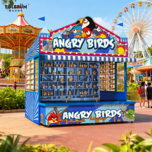 Tolefun CE Jeux de stand de fête foraine interactifs pour enfants en plastique durable, pistolets <span class=keywords><strong>laser</strong></span>, lance-pierres, oiseaux, parc d'attractions - Product Image 1
