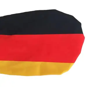 厂家直销批发涤纶德国汽车镜盖旗帜促销活动
