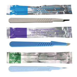 Wegwerp Roestvrijstalen Steriele Hoogwaardige Chirurgische Scalpelbladen Model 10 11 12 13 14 Voor Ziekenhuis-En Kliniekgebruik - Product Image 6